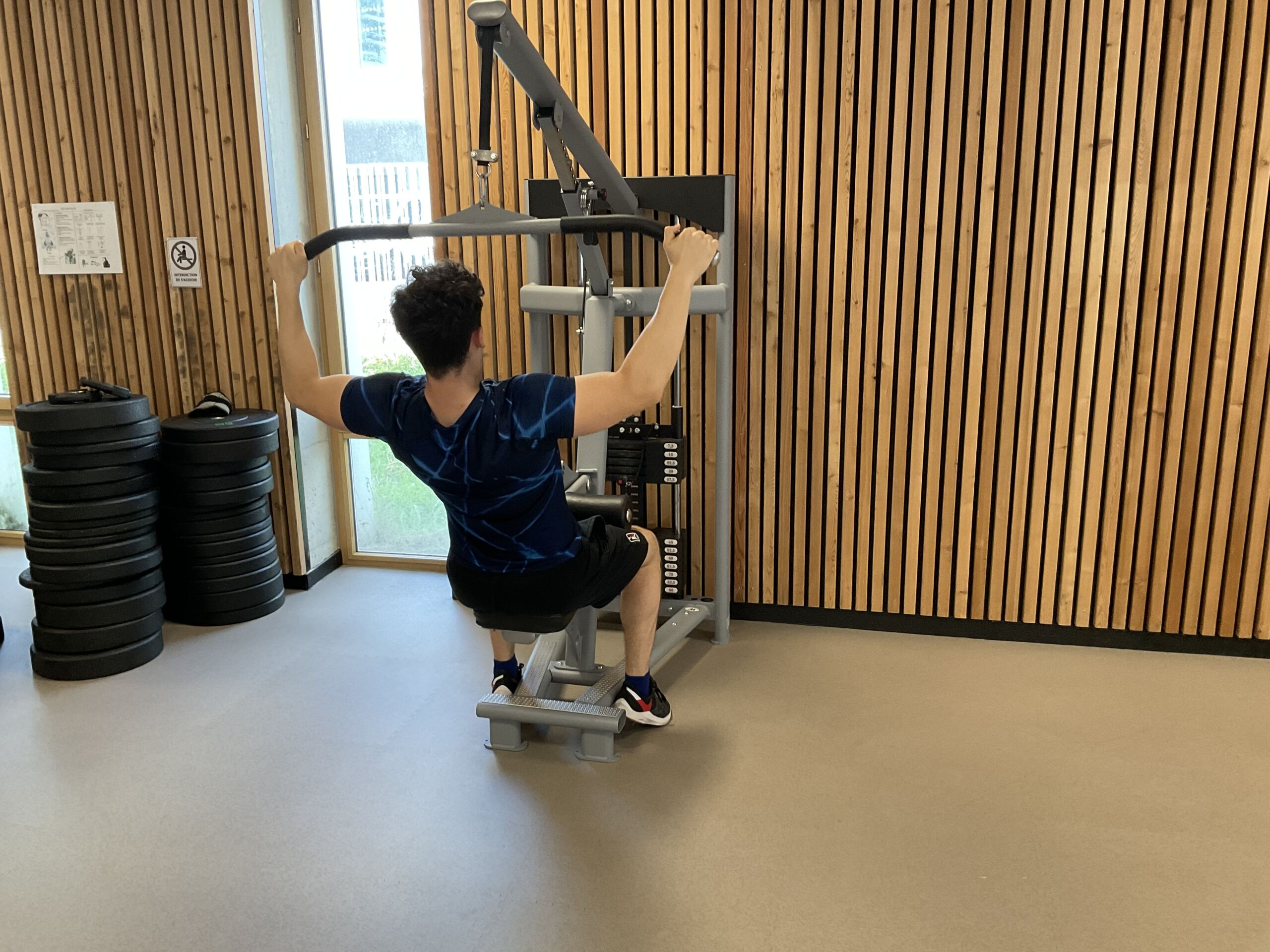 Salle de musculation Élève en AS musculation