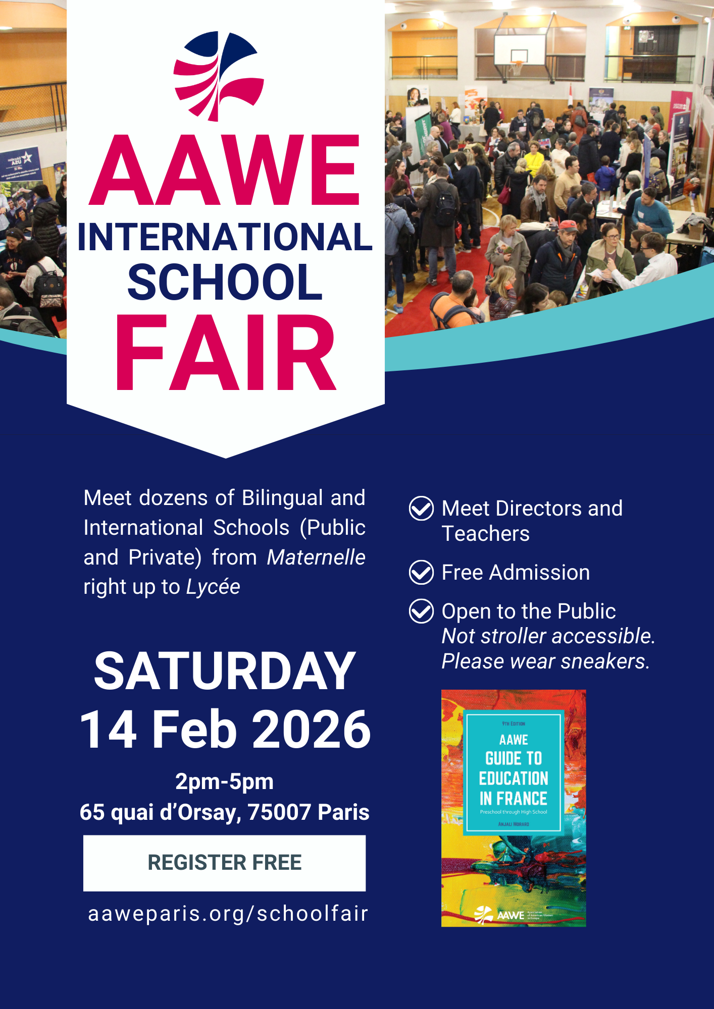 AAWE's International School Fair in Paris